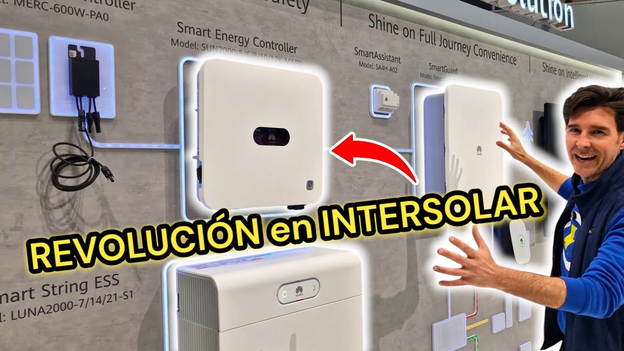 ¡INCREÍBLE! Huawei lo cambia TODO en Intersolar 2025: Tu casa tendrá energía SIEMPRE ⚡🔋