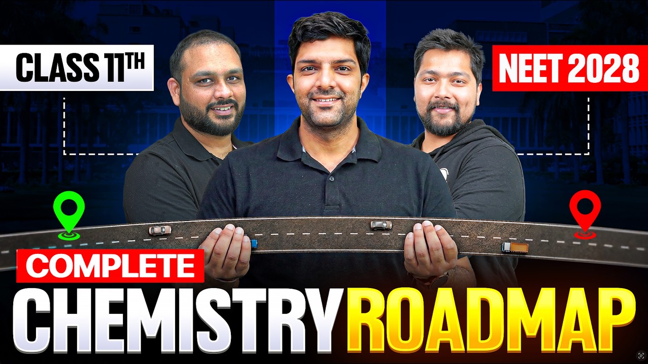 NEET Complete Chemistry Strategy 🎯 | Complete Roadmap for Class 11th