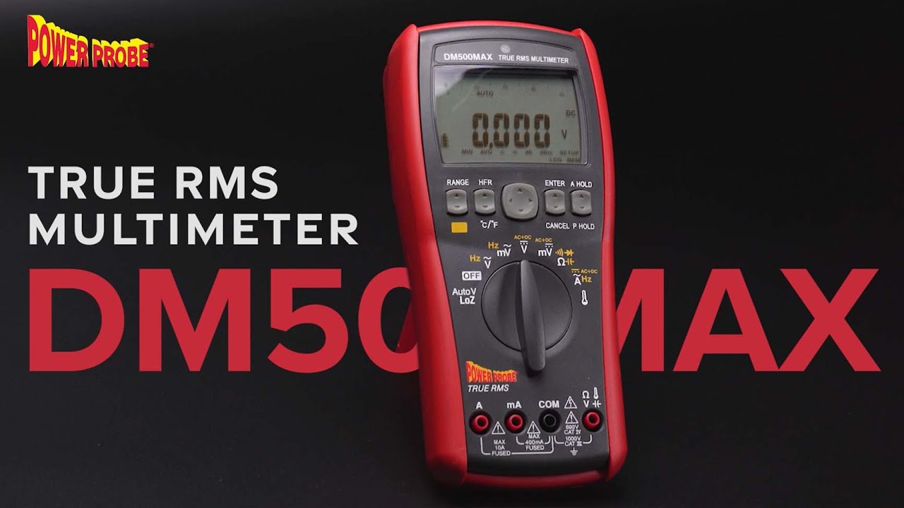 Power Probe True-RMS Multimeter DM500MAX