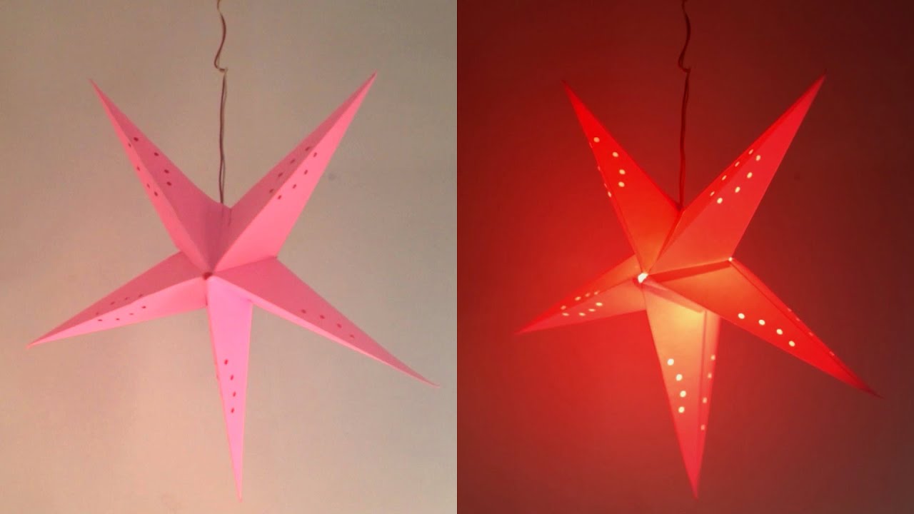 Star shape Lantern | How to make Star Shape Diwali Lantern | Diwali Decoration ideas | Paper Lantern