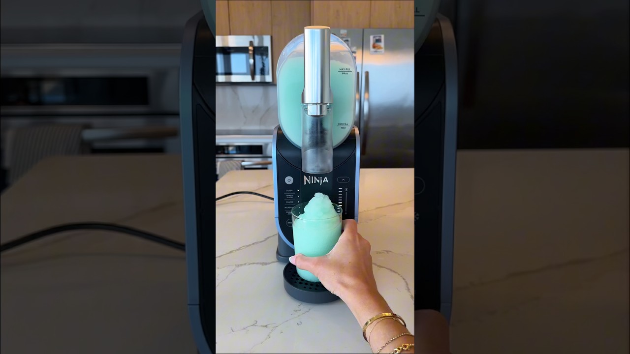 *ASMR* BAJA BLAST SLUSHI! #asmr #kitchen #ninjakitchen #ninjaslushi #bajablast #mountaindew