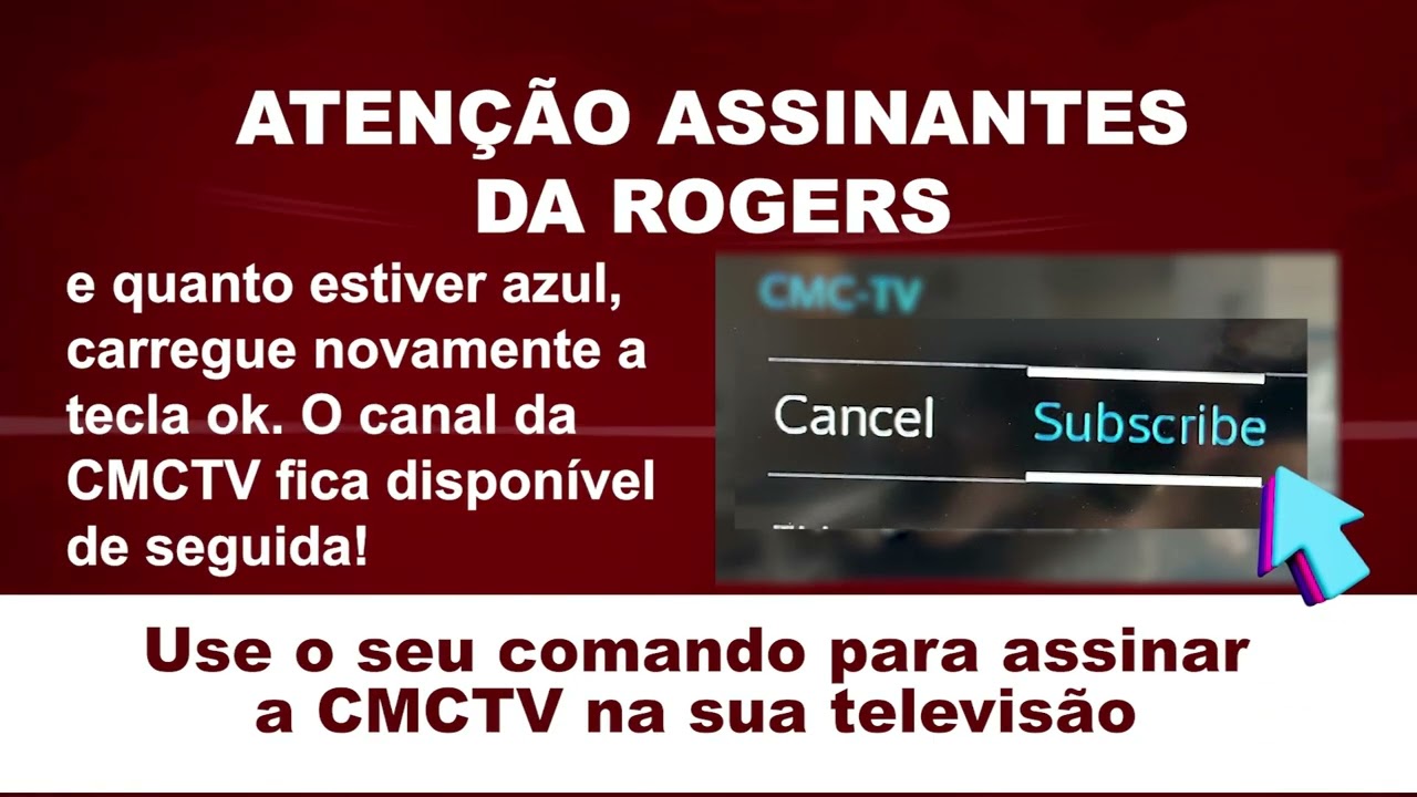 Aprenda o passo a passo de como assinar a CMCTV na Rogers!