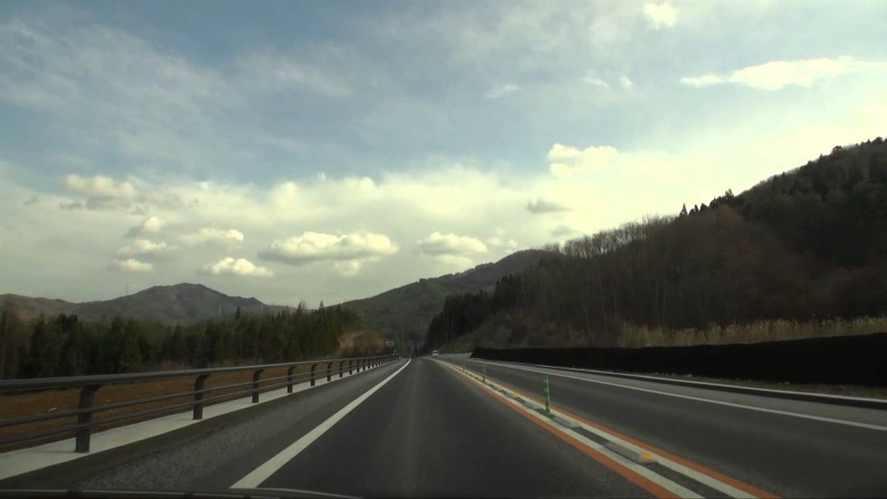 釜石自動車道　下り　江刺田瀬～宮守