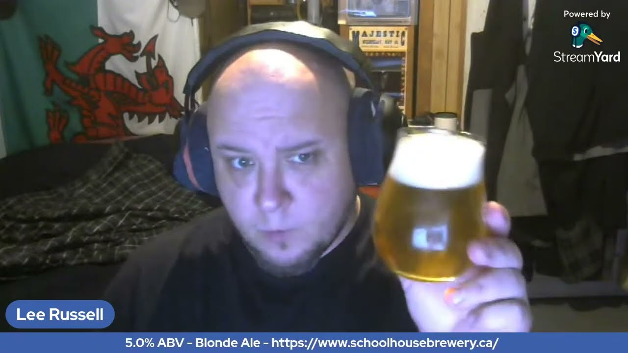 High Tide Imbibe: Schoolhouse Valedictorian Blonde.