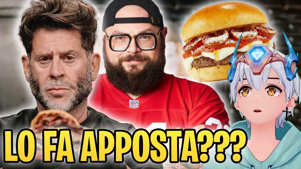 Vittorio Gucci COPIA SPUDORATAMENTE il Panino Pizza di Mocho e FA LO GNORRI davanti alle CRITICHE