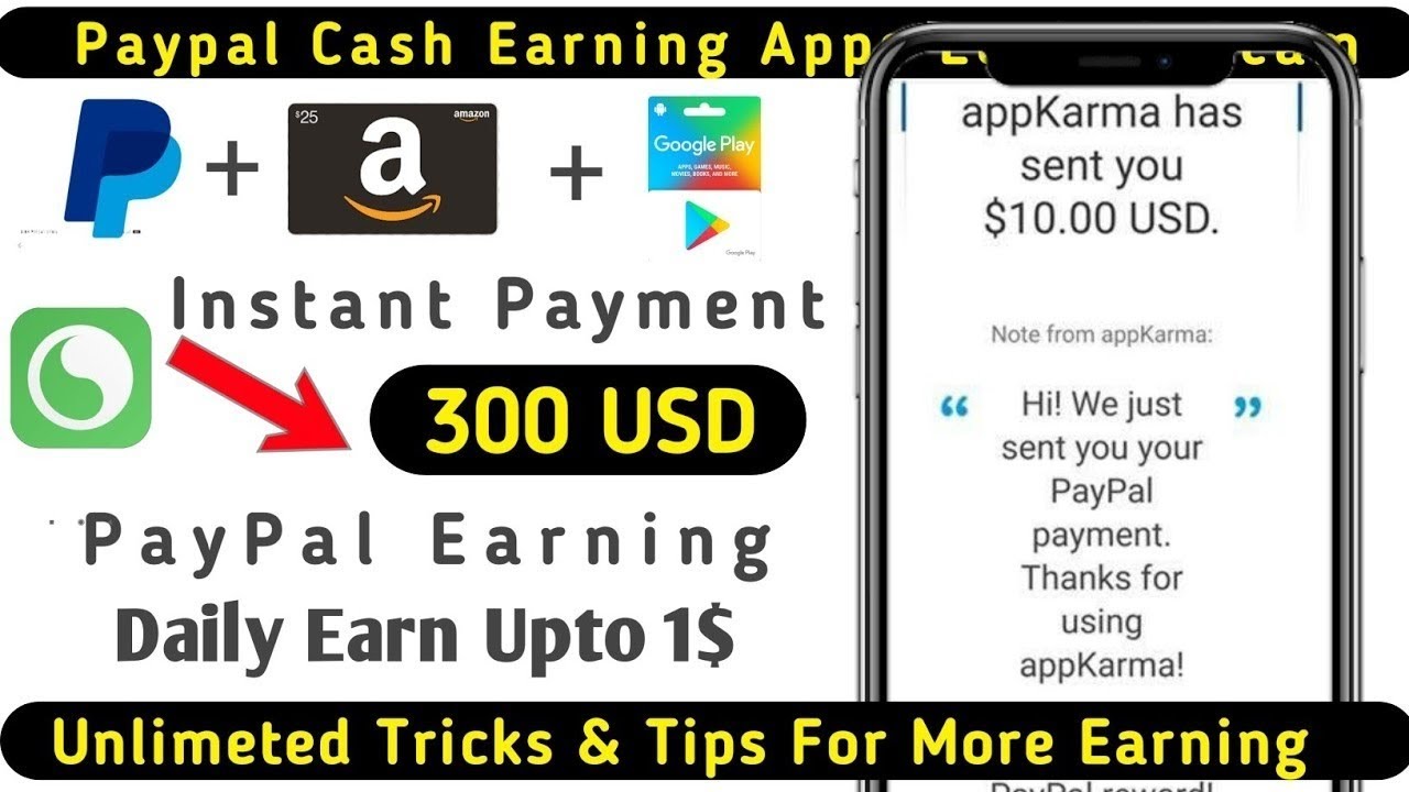 earn paypal | earn paypal money | Appkarma Legit & Scam | Appkarma Referral Code 
