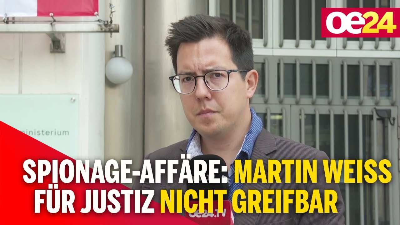 Spionage-Aff&auml;re: Martin Weiss f&uuml;r Justiz nicht greifbar