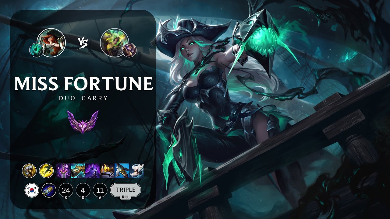Miss Fortune ADC vs Zeri - KR Master Patch 14.3