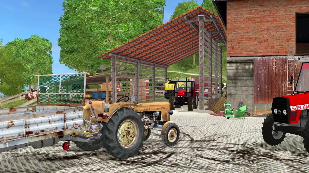 Manure spreading, Ploughing, cultivating  in Slovenia WTS17
