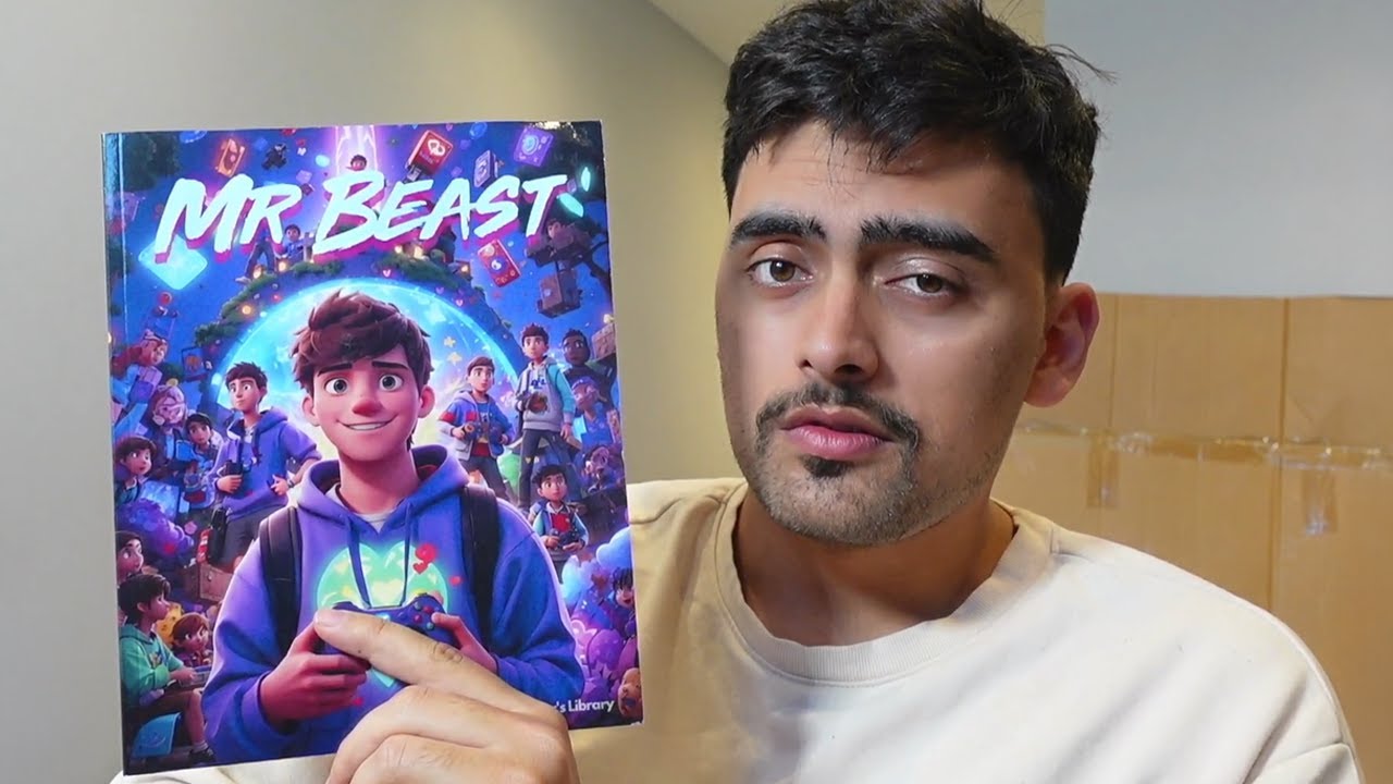 I bought the awful AI Mrbeast Book