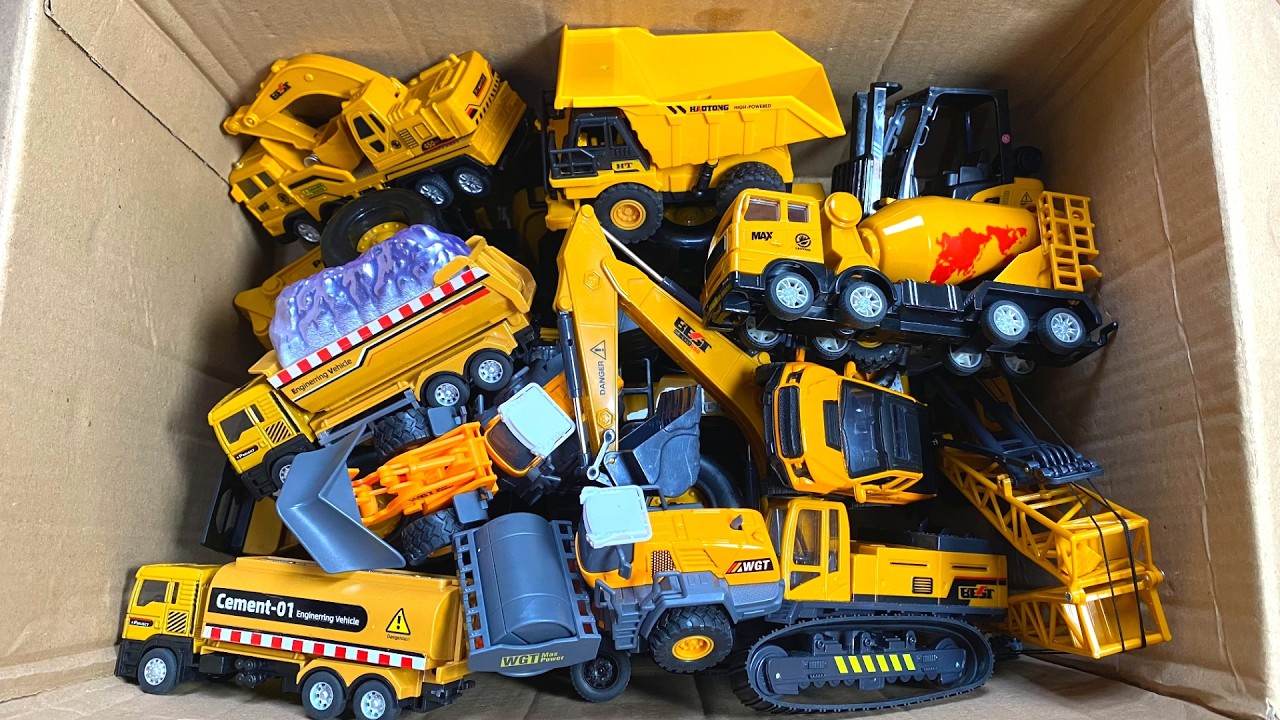 KABOLITE K350-200 DIGGER, MEGA RC TRUCKS, RC TRACTORS, RC MACHINES COLLECTION!! EXCAVATOR LESU ET30H