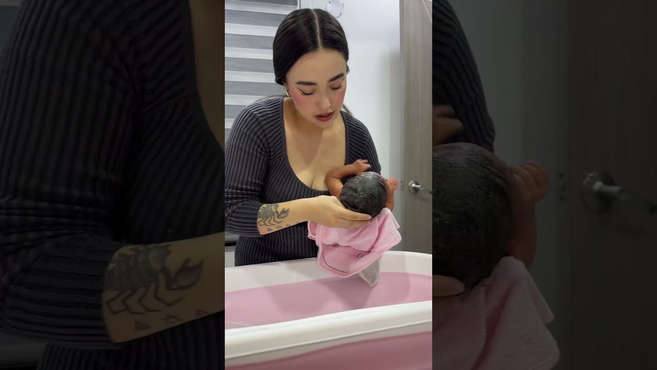 RUTINA DE NOCHE CON MI HIJA CELESTE 🤱🏻🛁❤️