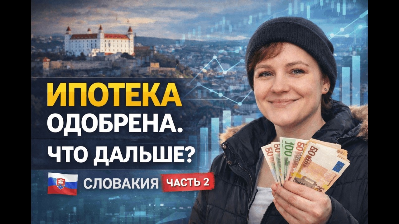 Украинцам дали ипотеку в Словакии. Как купить дом. Переезд из Братиславы | Часть 2
