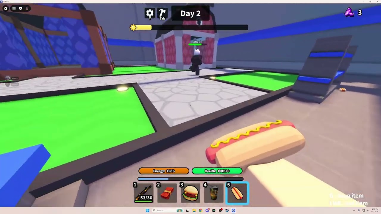 playing roblox