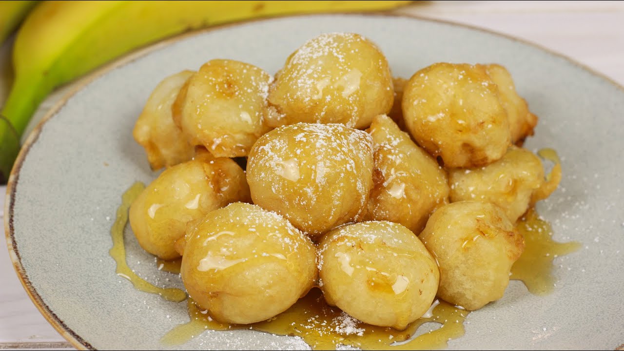 Gebackene Bananen mit Honig wie beim Chinesen I Leckerstes Rezept