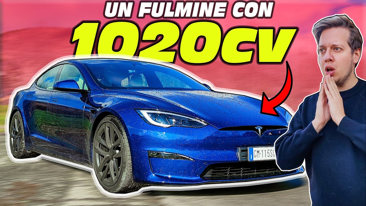 &Egrave; DANNATAMENTE VELOCE 🤯 | Tesla Model S Plaid [1020CV e 1420NM]