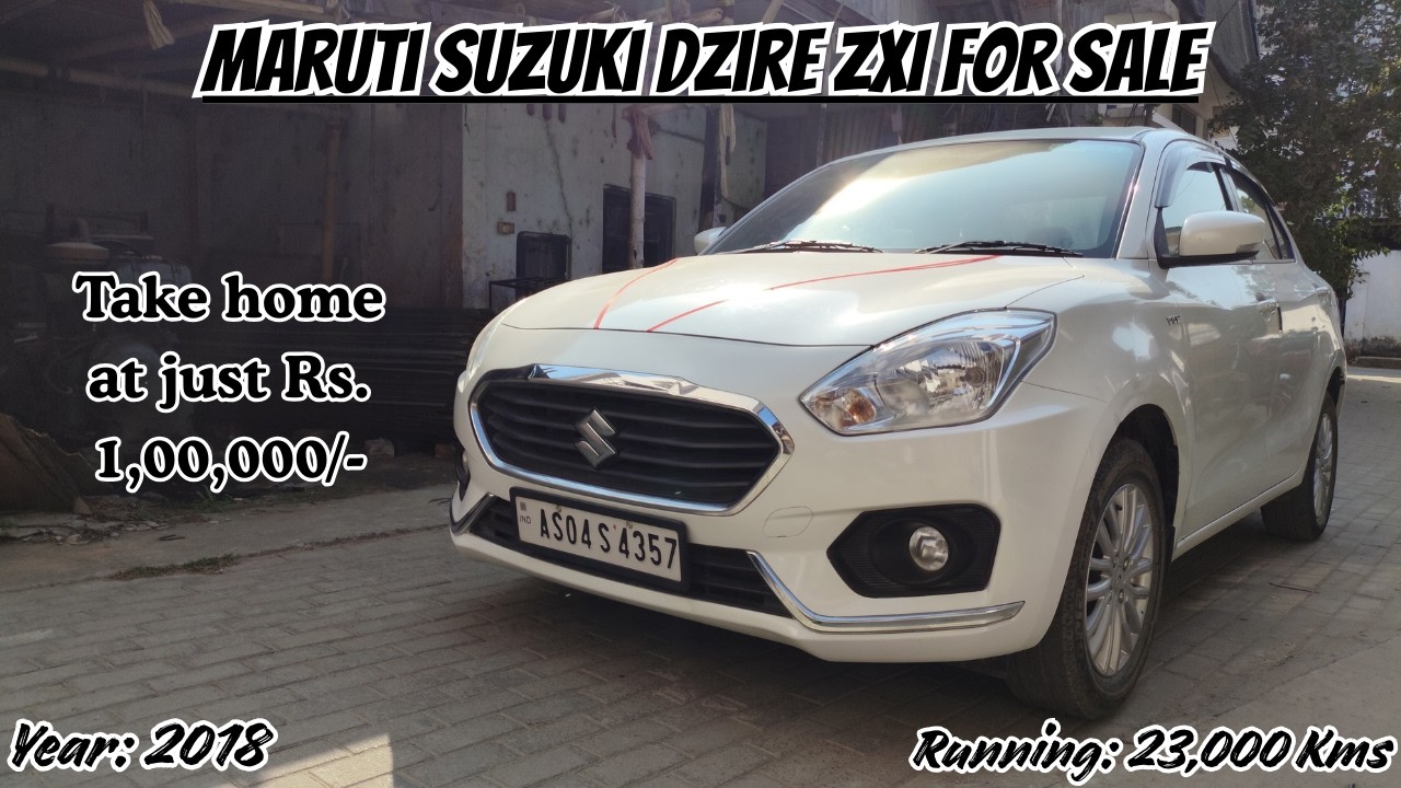 Maruti Suzuki Dzire ZXI model available for sale in Dreamland Car Bazar. Call: 7578889999