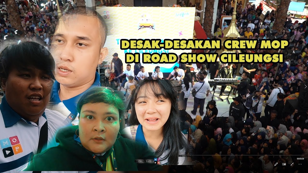 MENGAWAL THE ONSU, CREW MOP RELA KEJEPIT JEPIT DI LAUTAN MANUSIA!! - BEHIND THE MOP