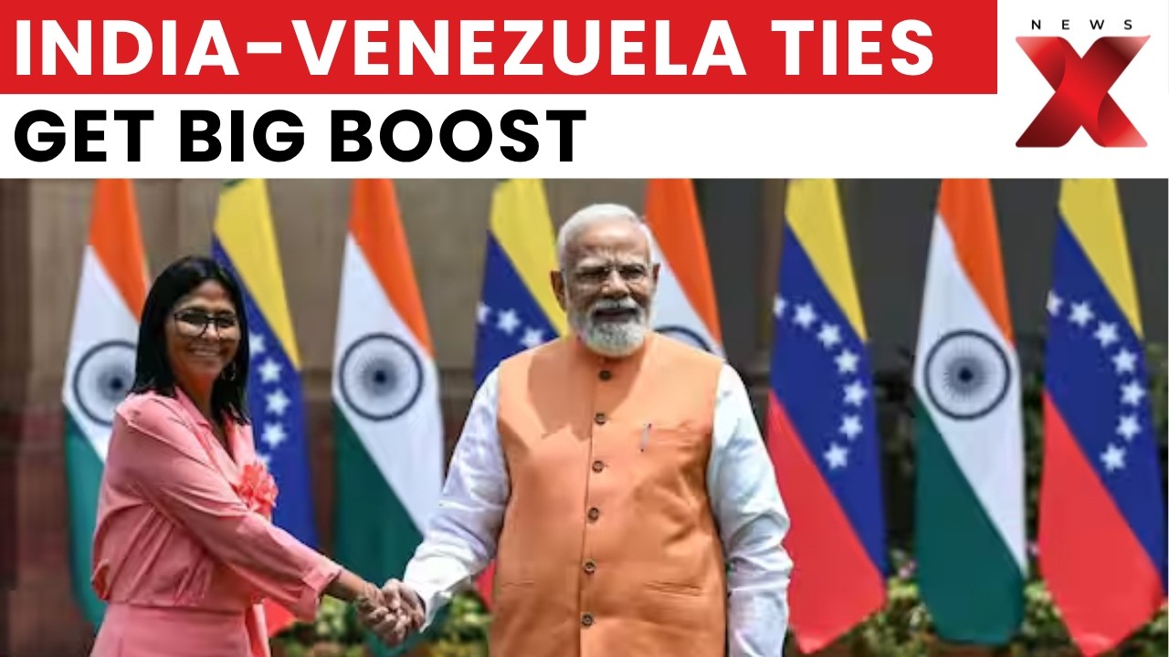 PM Modi Meets Delcy Rodriguez | India-Venezuela Ties Get Major Boost In Delhi | NewsX