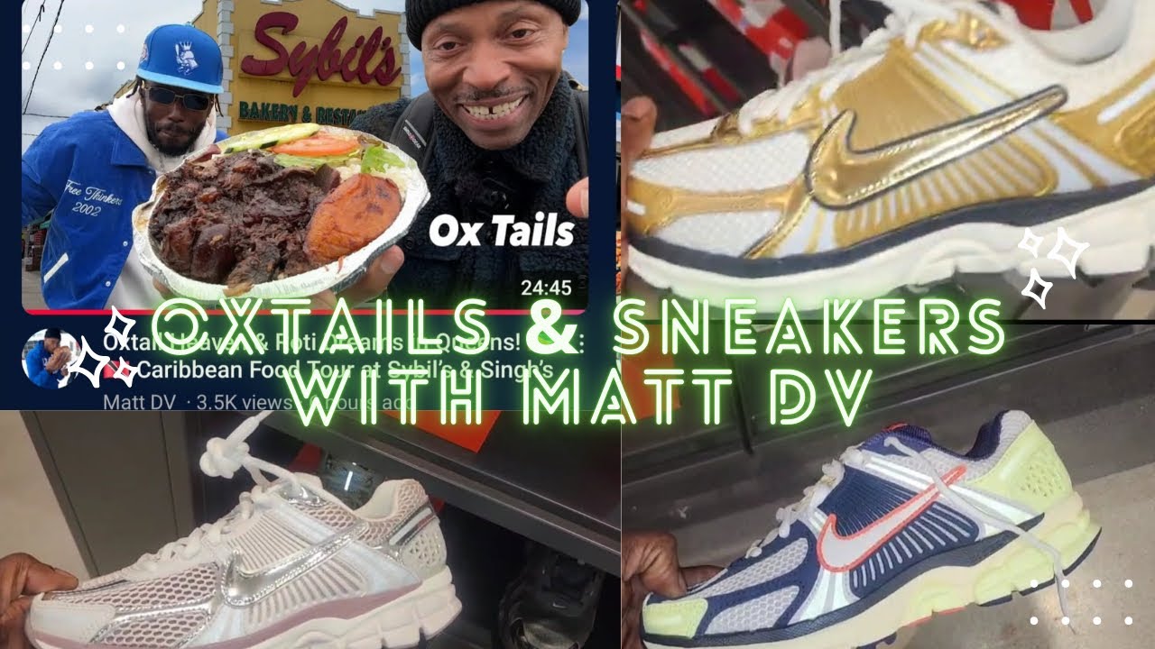 Oxtails and Sneakers with my brother 