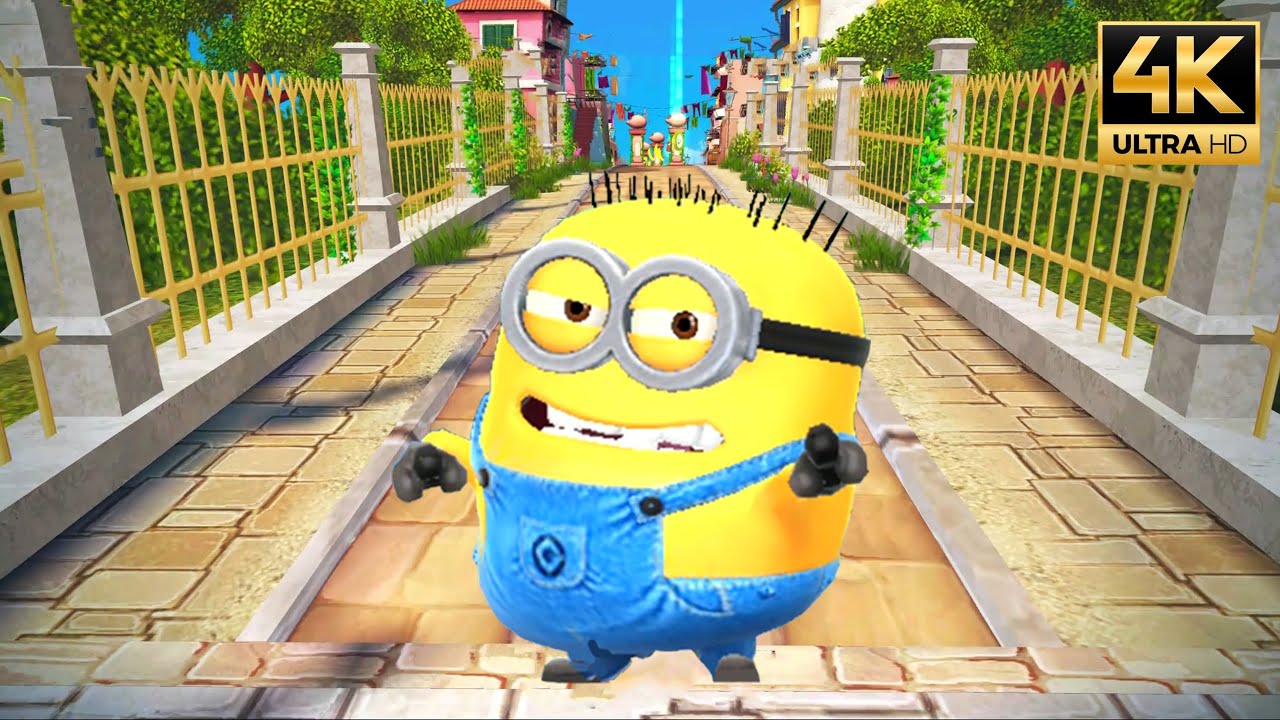 Despicable Me Minion Rush Freedonia(Special mission) with Jerry Minion - iOS 4K Full Screen