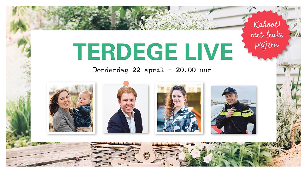 Terdege LIVE! | Interview met Johan Dubbeldam & Muziek van Wilbert Magr&eacute; | 22 april 2021