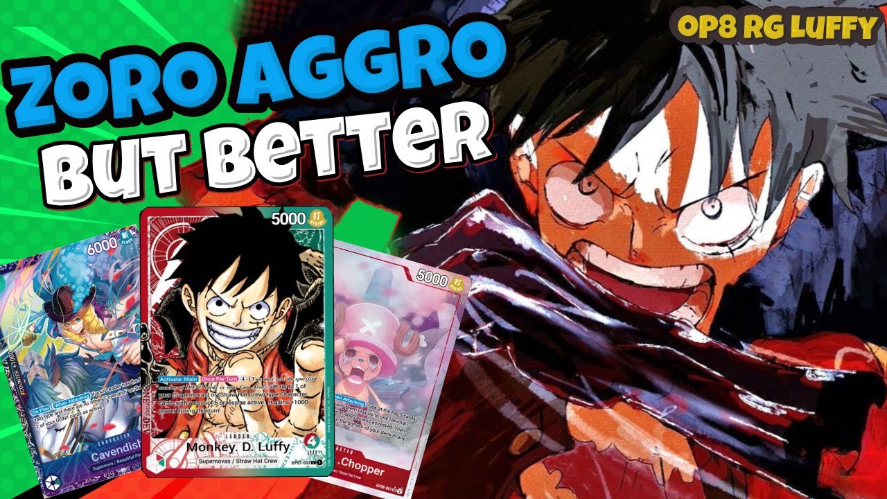 OP8 RG luffy, Finally is The Best it Can Be
