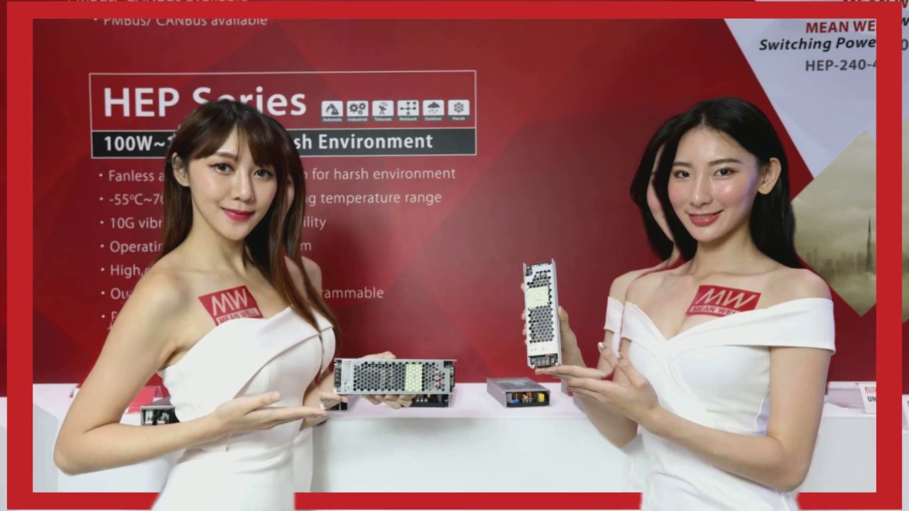 明緯COMPUTEX展會力推系統電源及傳導散熱電源