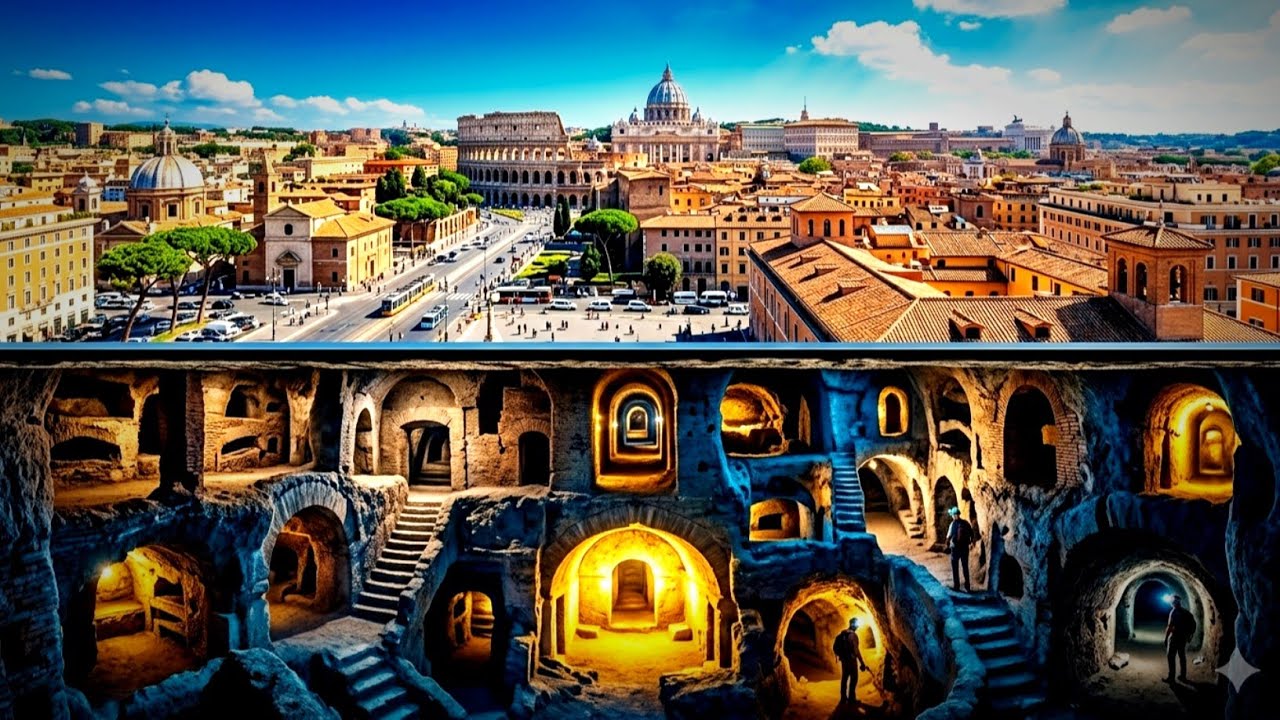 Hidden World Beneath Ancient Rome — The Underground City Discovered,#AncientRome  