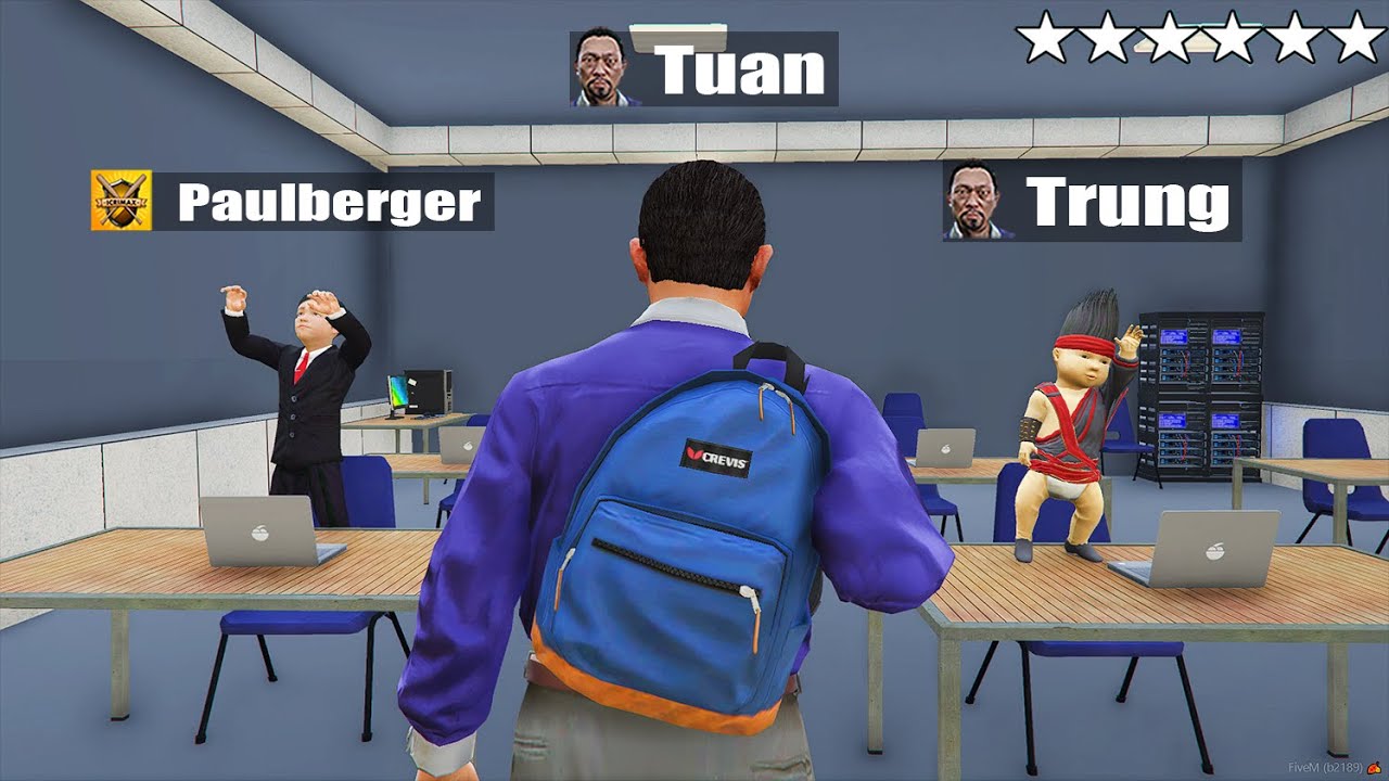 TUAN muss wieder in die Schule in GTA 5 RP