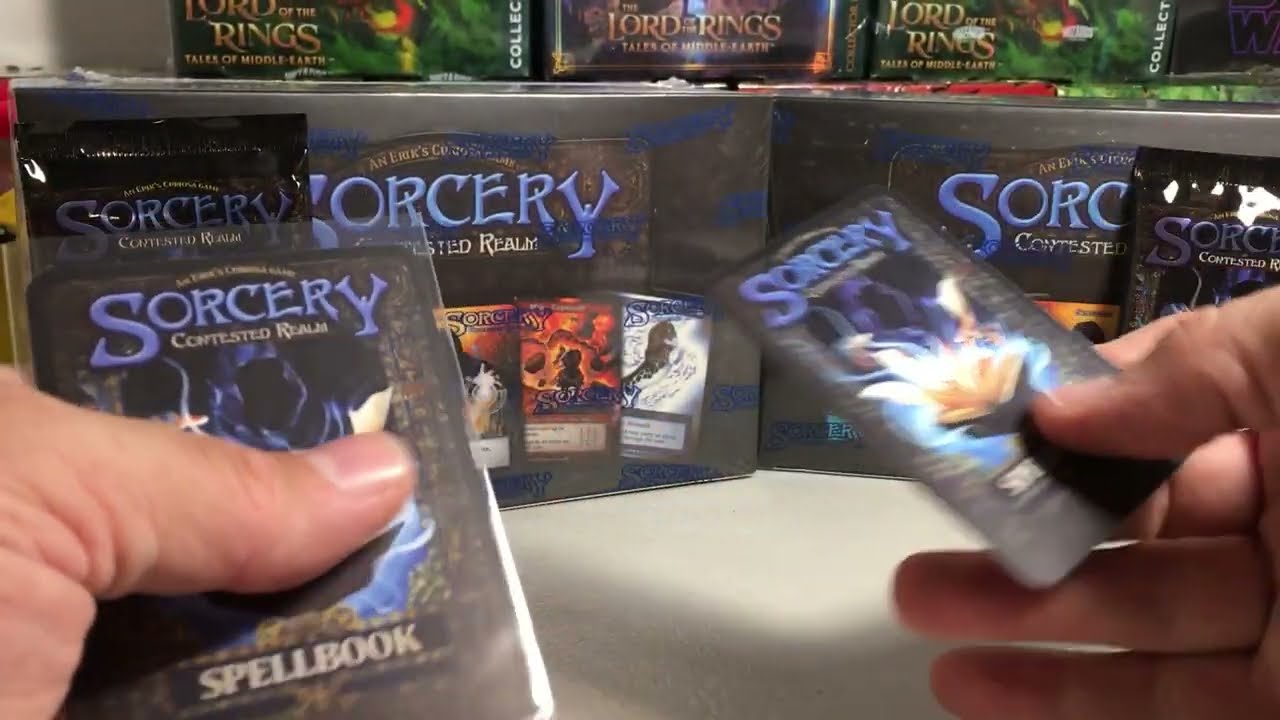 How To Identify Alpha & Beta Sorcery Contested Realm Cards, Packs & Booster Boxes -Hobby Talk Ep 149