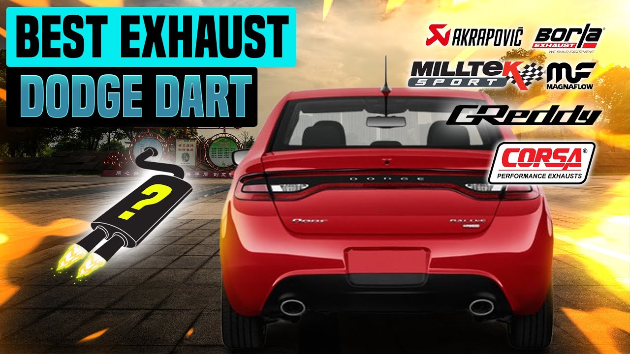 Dodge Dart Exhaust Sound🔥Cherry Bomb,Dynomax,Flowmaster,Injen,Magnaflow,Thrush,Vibrant,Summit Racing