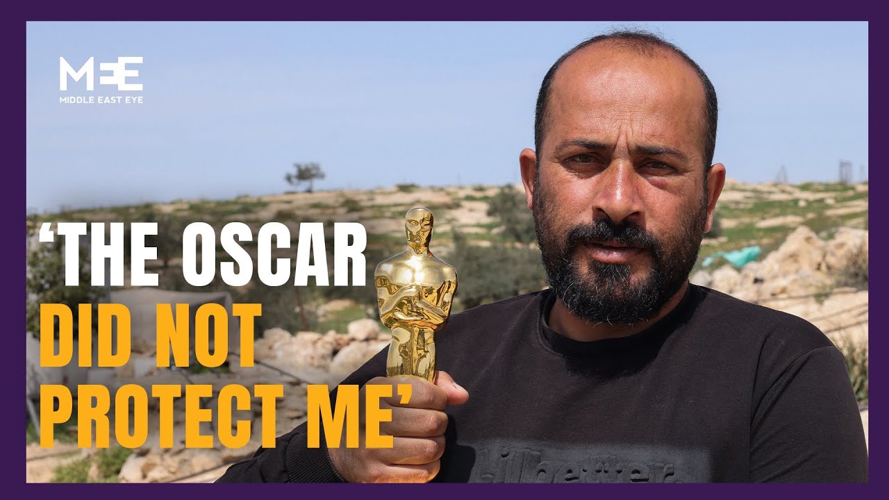 &lsquo;The Oscar did not protect me' - Award-winning Palestinian director recalls Israeli settler attack
