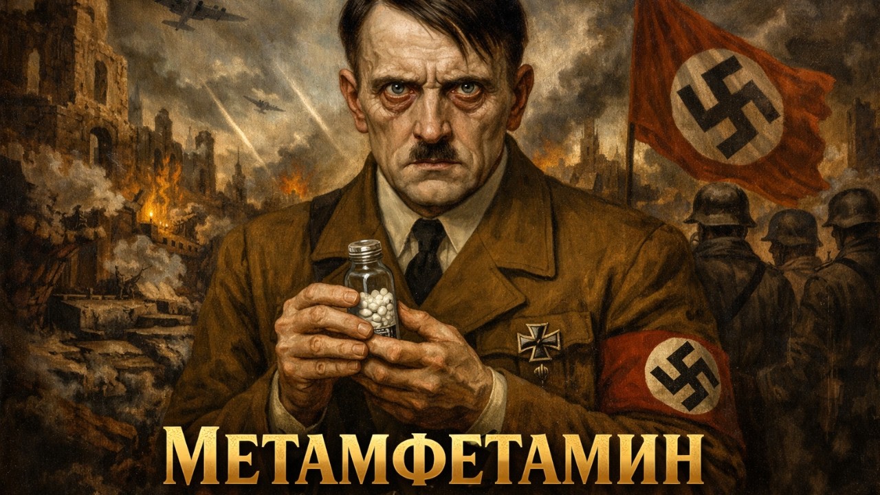Полная история МЕТАМФЕТАМИНА: наркотик Гитлера и таблетки для похудения | История для сна
