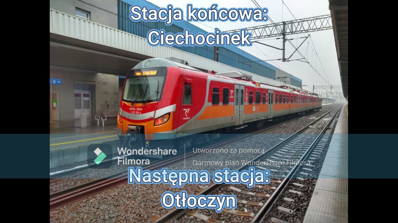 Zapowiedzi Stacji  - POLREGIO w rel. Toruń Główny - Ciechocinek (od 14.12.2025)