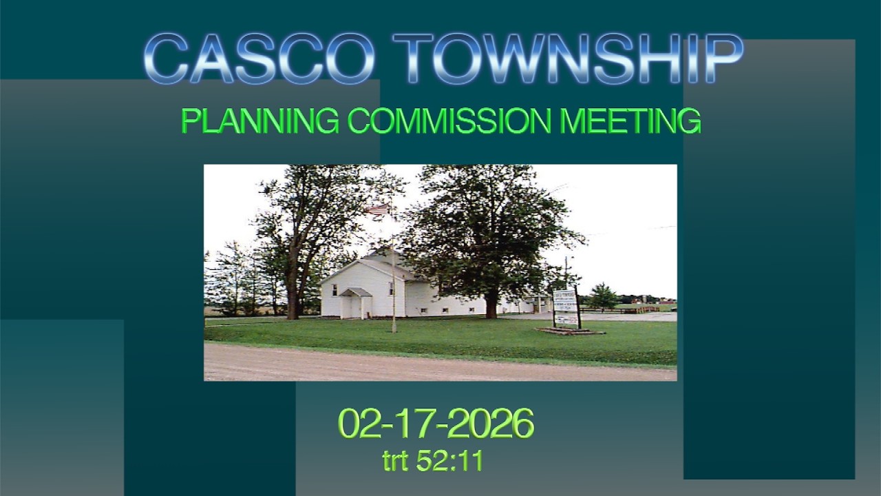 Заседание комиссии по планированию поселка Каско (17.02.2026)