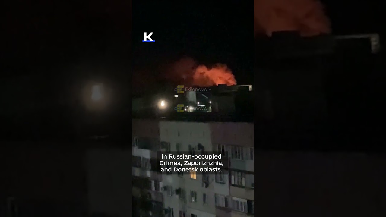 Ukraine strikes Russia's oil depot, radar station, other military targets