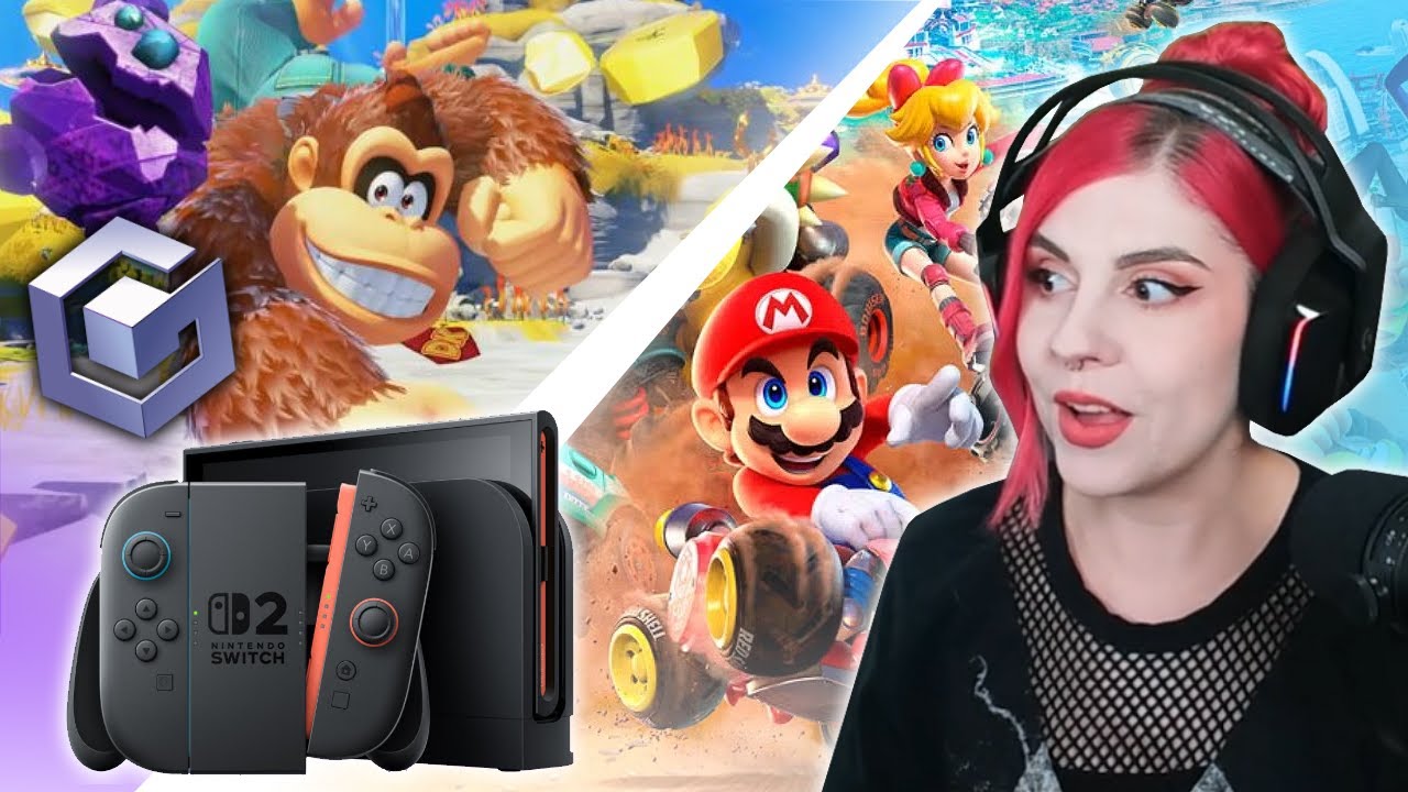 Nintendo Switch 2 Direct REACTION ❤️ Mario Kart World, GameCube, The Duskbloods + More!