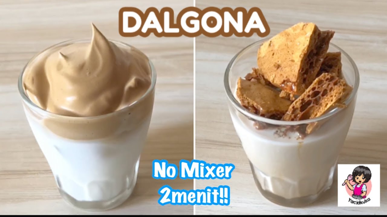 DALGONA • No Mixer • 2minutes