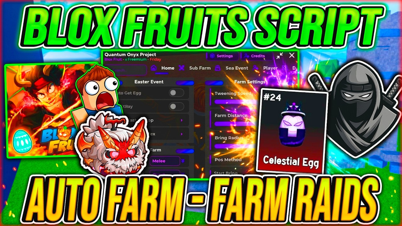 🔥 SCRIPT PARA [🥚] BLOX FRUITS EASTER NO KEY | UPDATE, AUTO FARM, AUTO RAID + DELTA EXECUTOR
