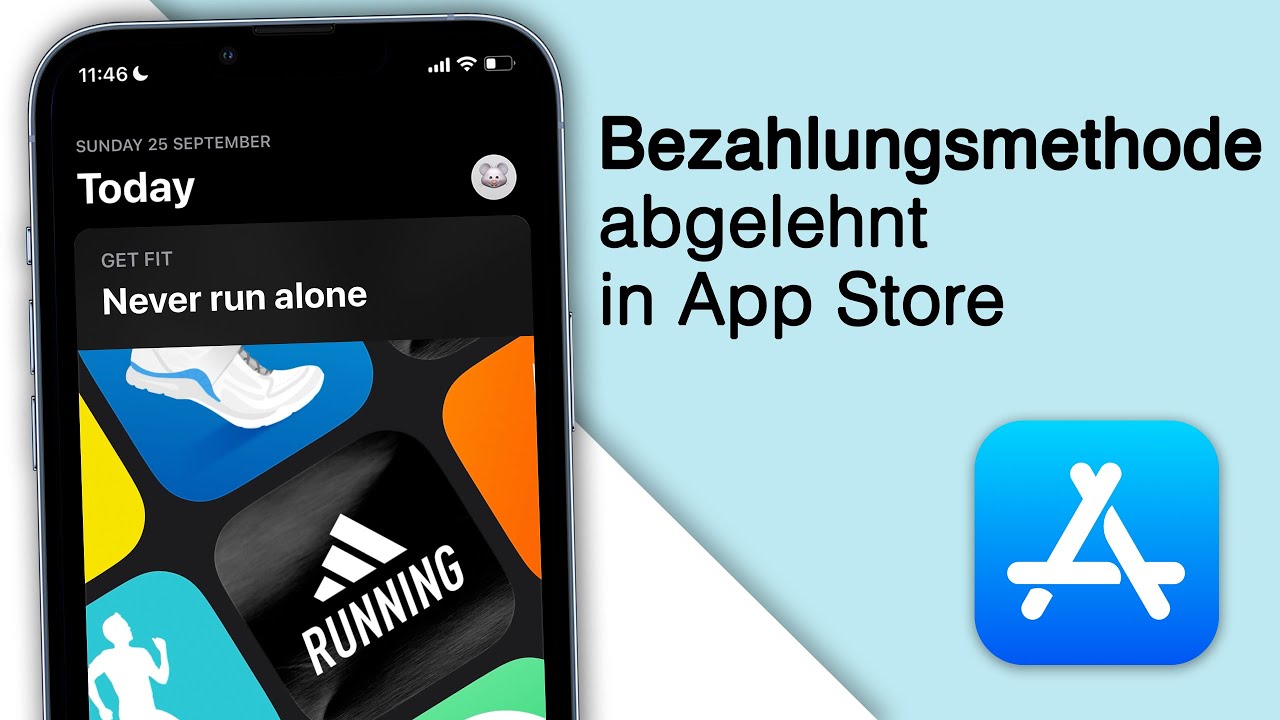 Zahlungsmethode auf iPhone abgelehnt? App Store Zahlungsmethode ändern!