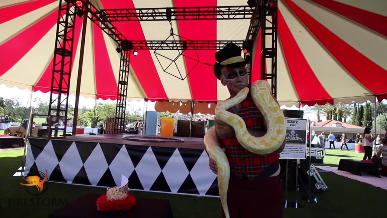 Firestorm talent entertainment best sideshow circus act orange county los angeles corporate event pl
