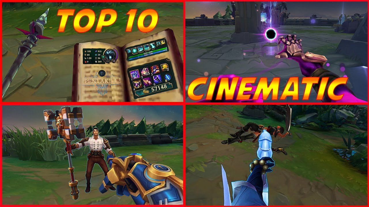 Top 10 Cinematic League of Legends