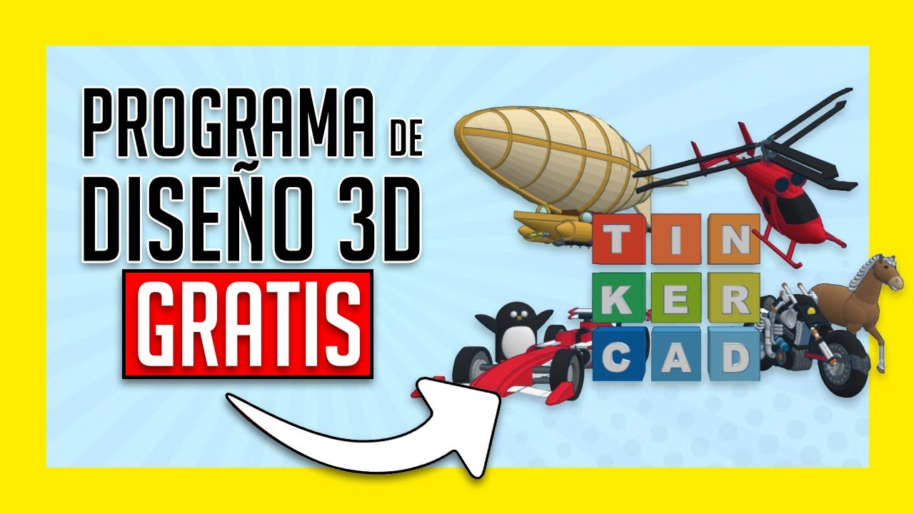 👽 TUTORIAL TINKERCAD ESPAÑOL | Programa de MODELADO 3D FÁCIL 👉 ( DISEÑA tus PIEZAS 3D )