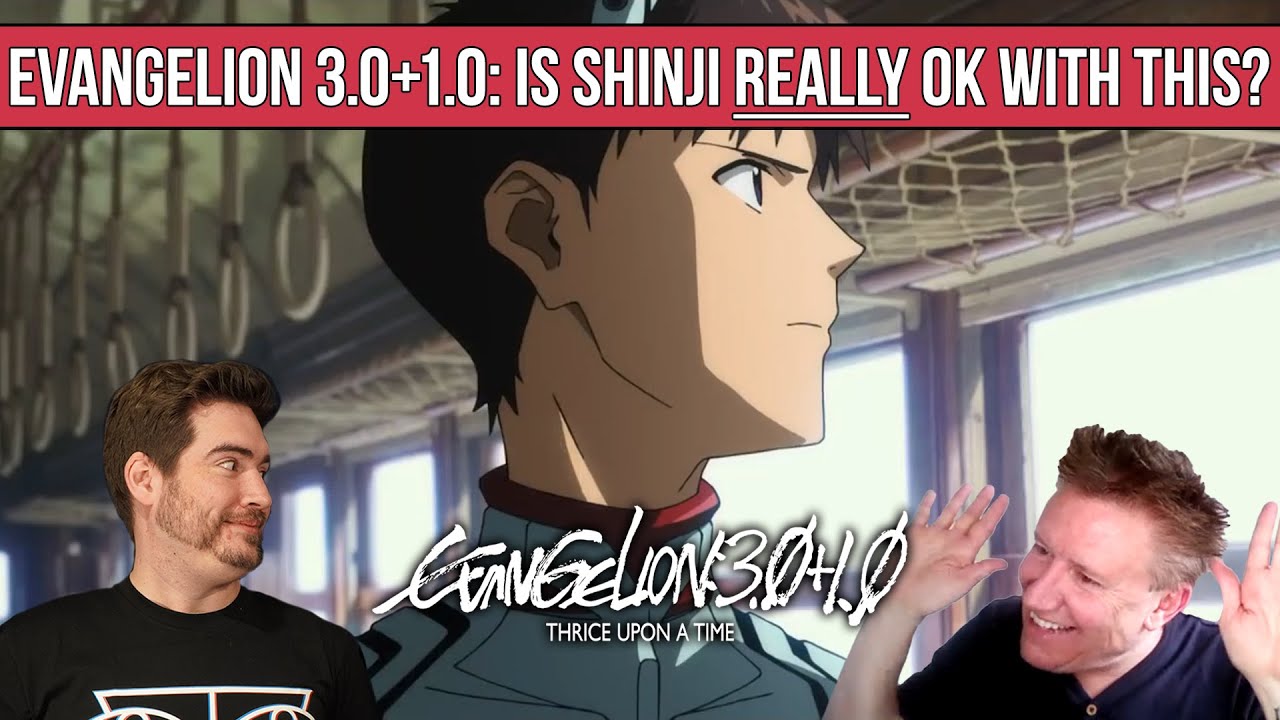 SHINJI reacts to the FINAL END of EVANGELION! | Spike Spencer Interview #Evangelion