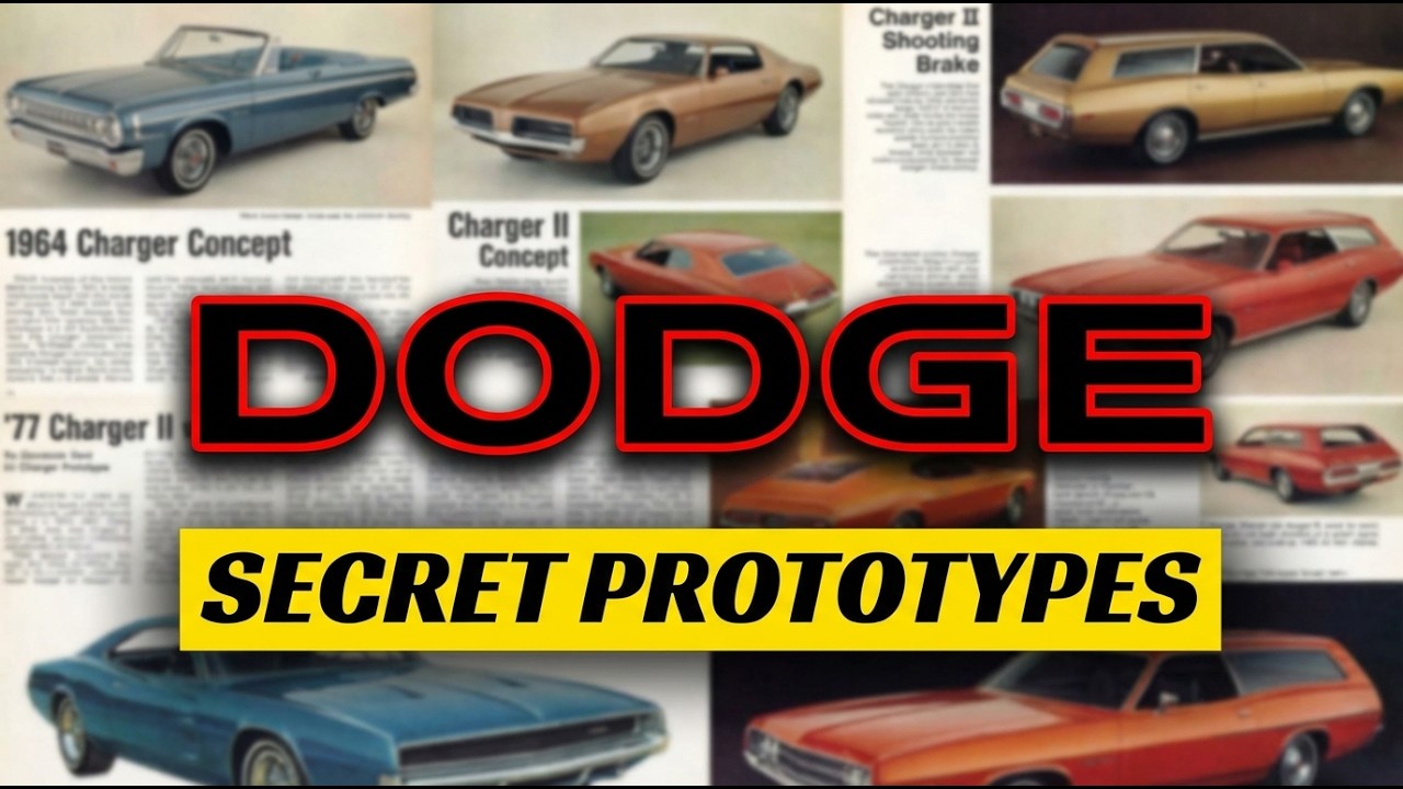 Компания Dodge скрыла от Ford 6 прототипов Charger!