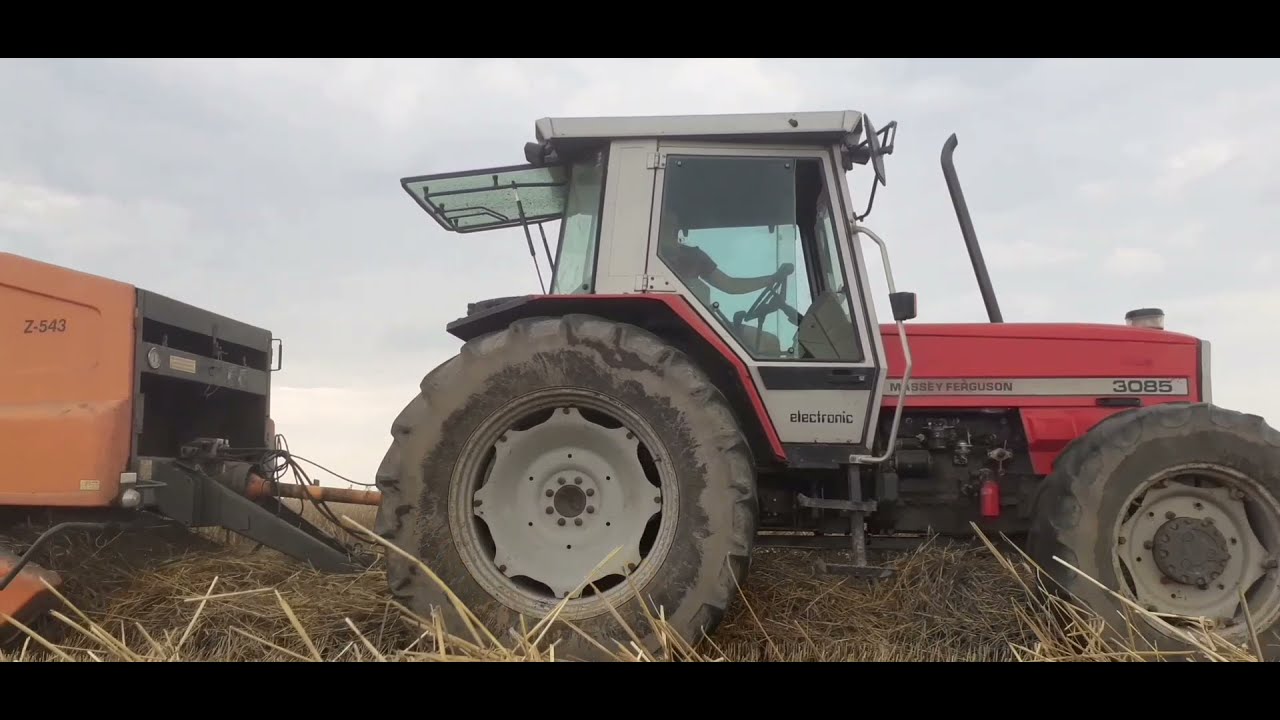 Zbiór słomy 2021🔥MF 3085 & Warfama Z-543🔥