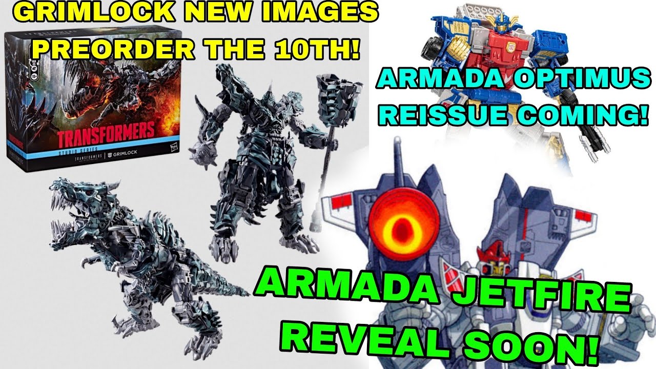 REVEALS COMING! Commander Armada Jetfire! Armada Optimus Reissue SOON! Titan Grimlock NEW IMAGES!