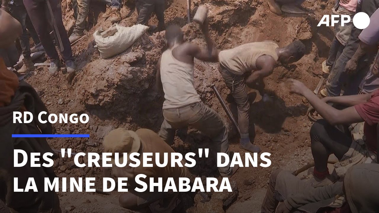 RD Congo: dans une mine illégale de cobalt | AFP