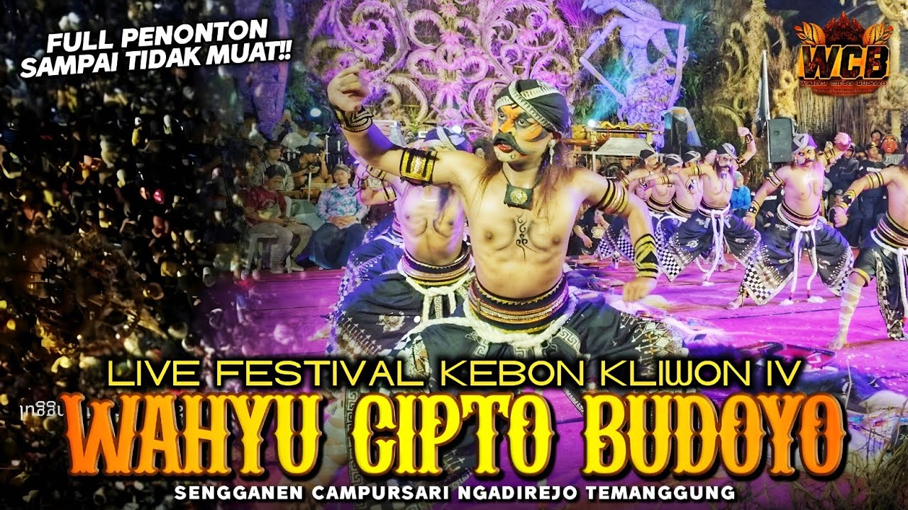 FULL PENONTON !! KEMEGAHAN PENTAS WCB SENGGANEN LIVE FESTIVAL KEBON KLIWON IV 